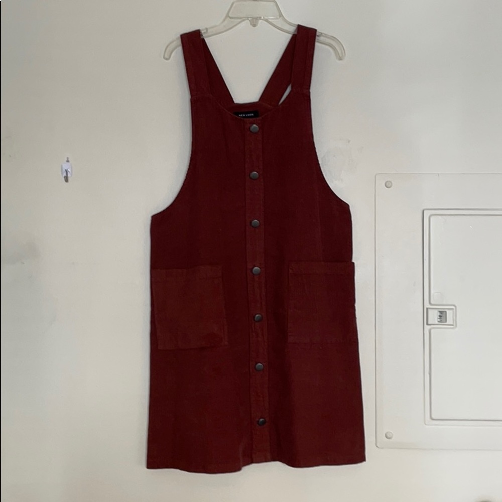 ASOS new look pinny in cord